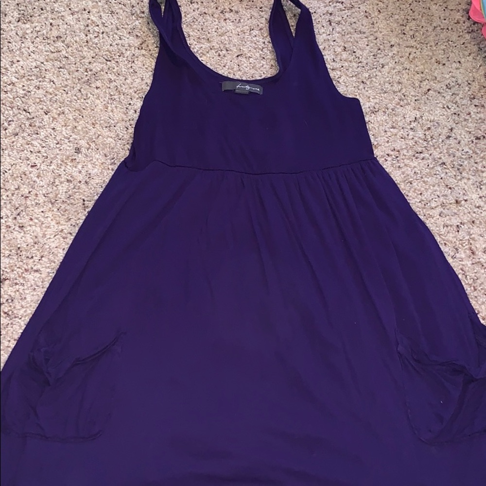 Purple dress